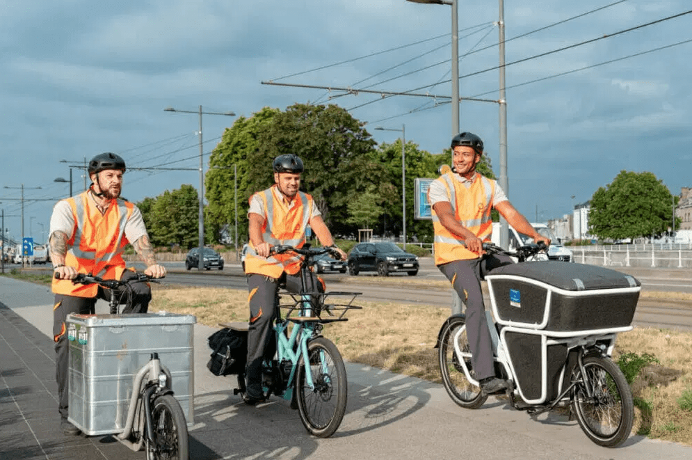 De plus en plus nombreux, les vélos sont une alternative durable pour les entreprises bruxelloises grâce aux cargo-vélo pour les livraisons.